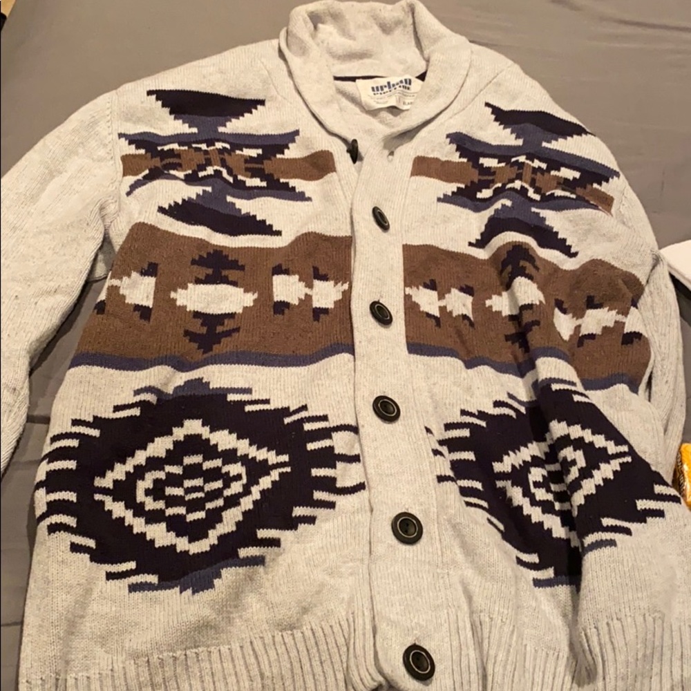 Printed Cardigan